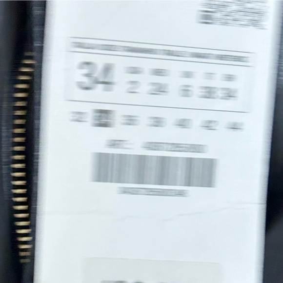 Nwt- Zara- faux leather pants -Sz 2 - Picture 4 of 5